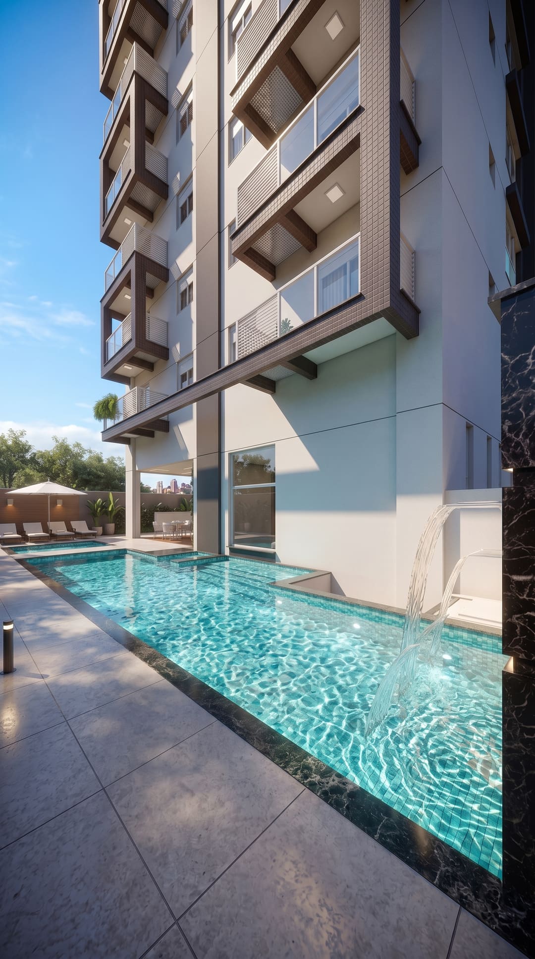 Essencial Bairro Jardim | Apartamento 2 suítes e 2 vagas