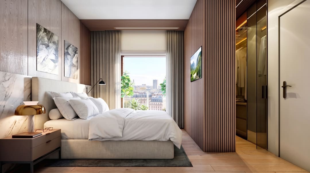 Essencial Bairro Jardim | Apartamento 2 suítes com 2 vagas