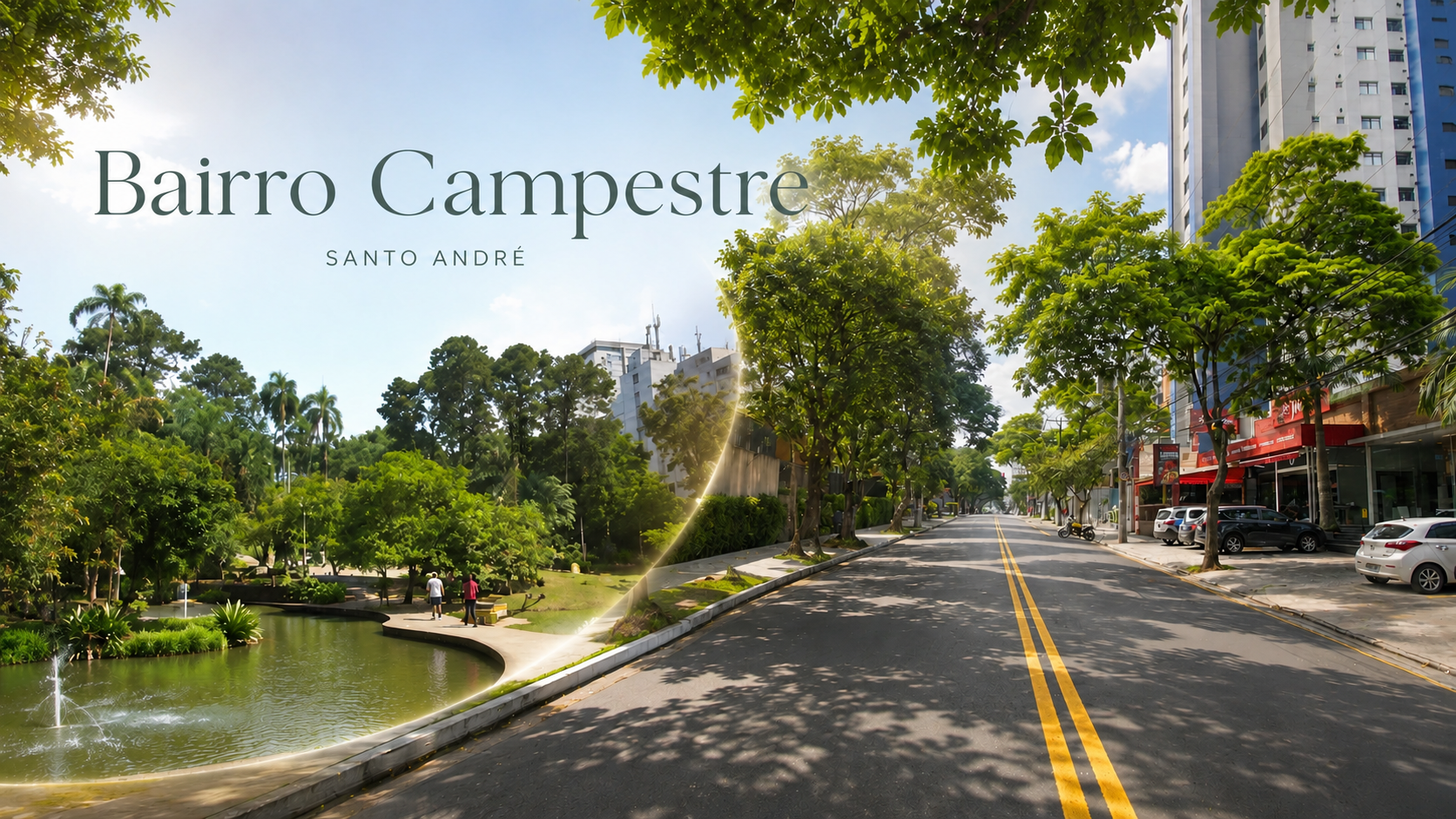 Atmosfera de morar no Campestre, em Santo André