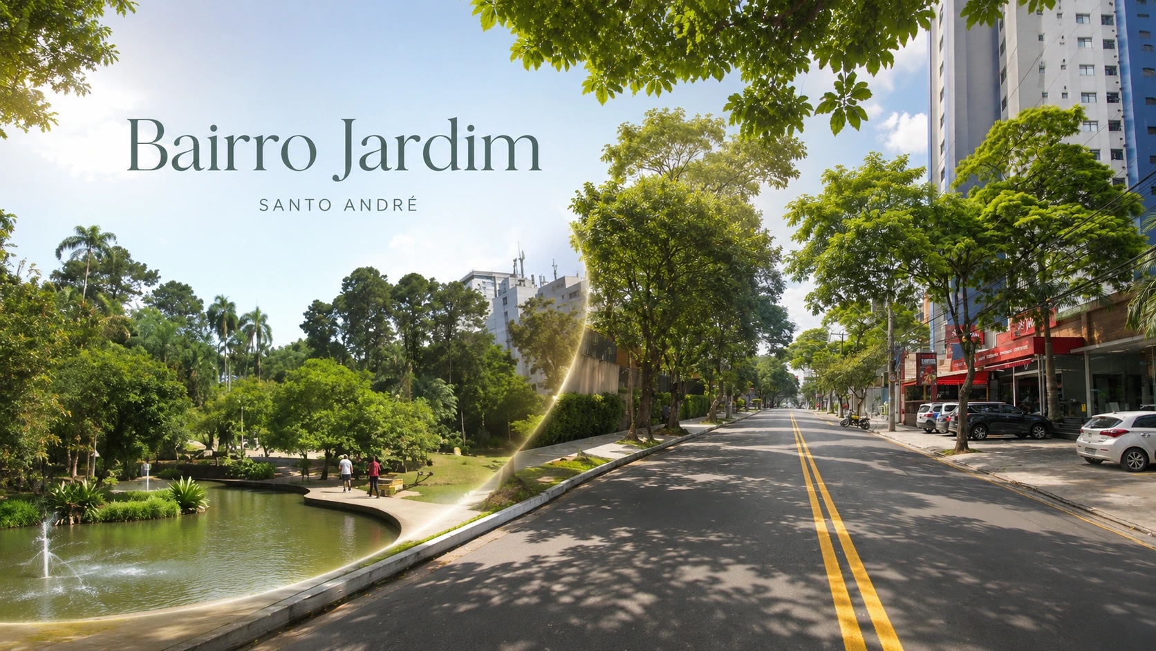 Atmosfera de morar no Bairro Jardim, em Santo André