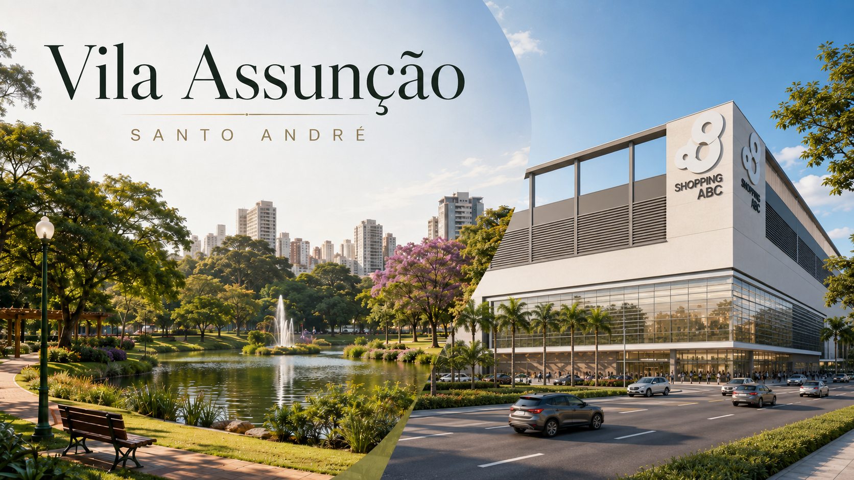 Atmosfera de morar no Vila Assunção, em Santo André